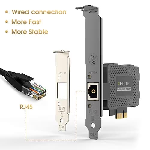 EDUP EP-9602GS Gigabit Ethernet PCIe x1 image