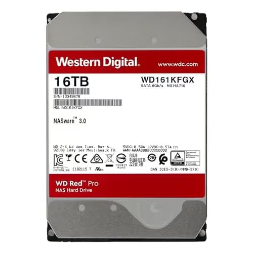 Western Digital Red Pro 16TB HDD 3.5" SATA image