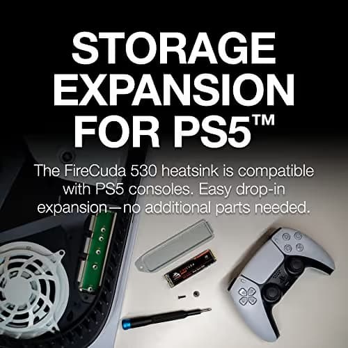 Seagate FireCuda 530 500GB SSD M.2-2280 PCIe 4.0 x4 NVMe image