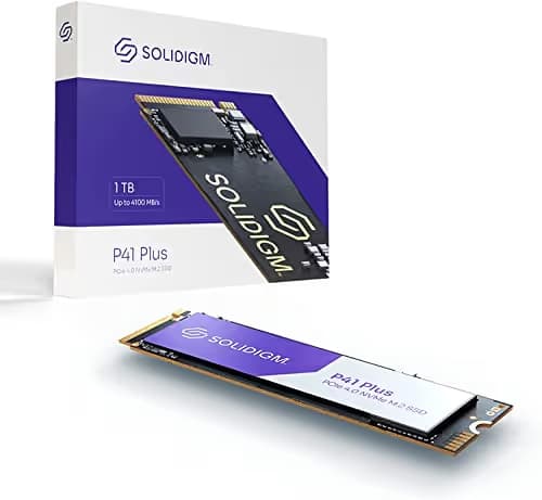 Solidigm P41 Plus 1TB SSD M.2 PCIe 4.0 NVMe image