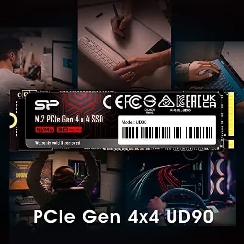 Silicon Power UD90 4TB SSD M.2-2280 PCIe 4.0 x4 NVMe image
