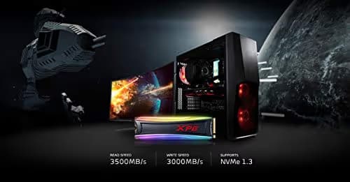 ADATA XPG SPECTRIX S40G RGB 1TB SSD M.2-2280 PCIe 3.0 NVMe image