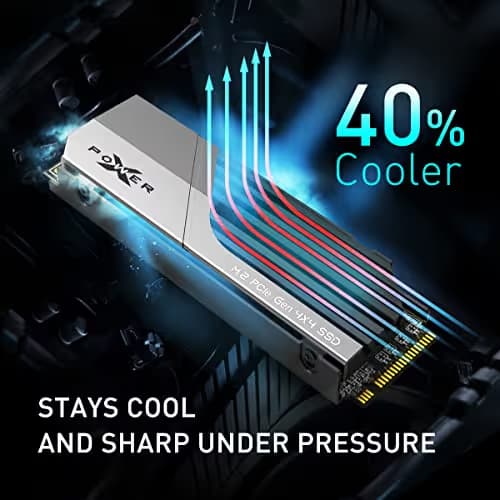 Silicon Power XS70 2TB SSD M.2-2280 PCIe 4.0 X4 NVMe image