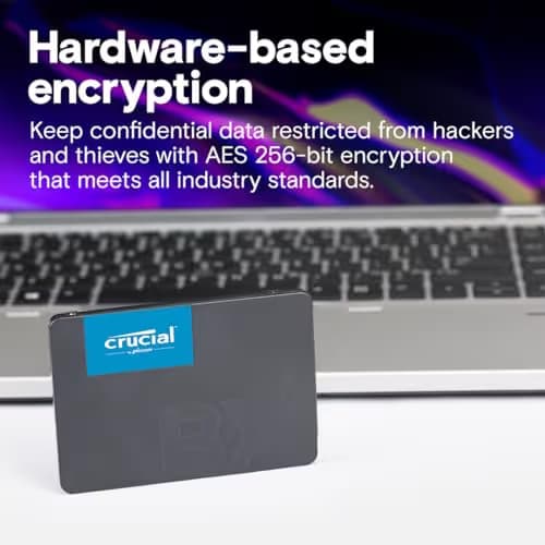 Crucial BX500 480GB SSD 2.5" SATA image