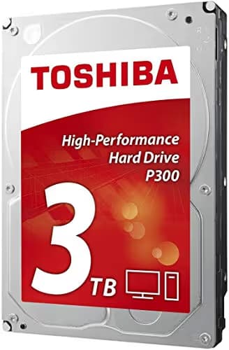 Toshiba P300 3TB HDD 7200RPM 3.5" SATA 6.0 Gb/s Internal main image