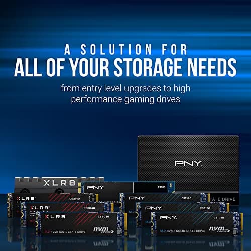 PNY CS2140 1TB M.2-2280 SSD PCIe 4.0 x4 NVMe image
