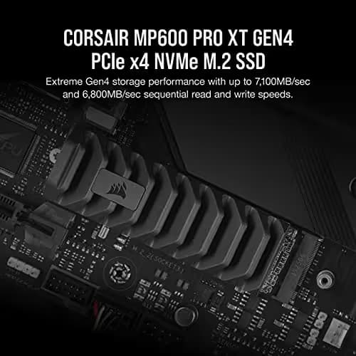 Corsair MP600 PRO XT 8TB M.2-2280 SSD PCIe 4.0 x4 NVMe image