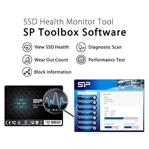 Silicon Power Silm S55 120GB SSD 2.5" SATA image