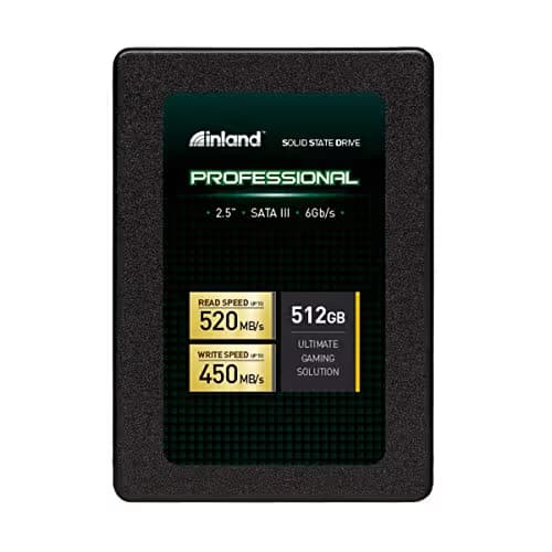 Inland Professional 512 GB SSD 2.5" SATA 6.0 Gb/s image