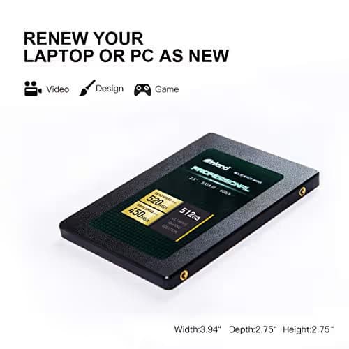 Inland Professional 512 GB SSD 2.5" SATA 6.0 Gb/s image