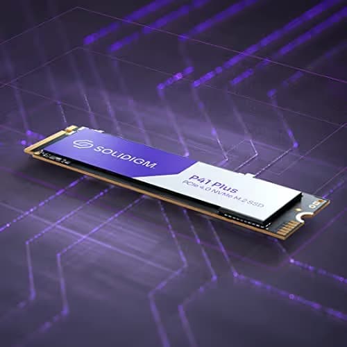 Solidigm P41 Plus 500GB SSD M.2-2280 PCIe 4.0 NVMe image