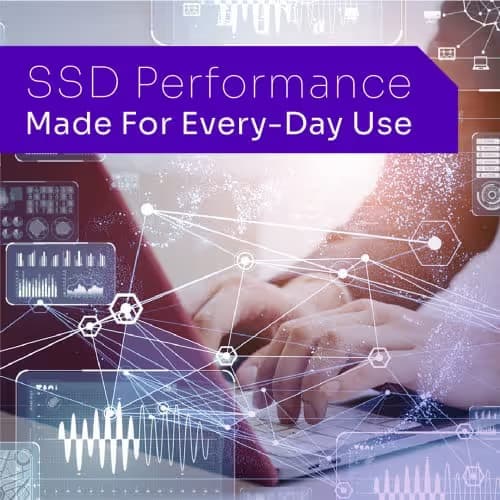 Solidigm P41 Plus 500GB SSD M.2-2280 PCIe 4.0 NVMe image