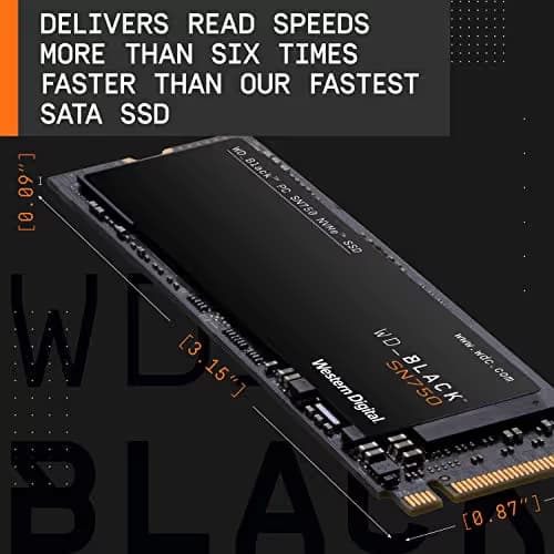 Western Digital Black SN750 Rev2 2TB SSD M.2 PCIe 3.0 NVMe image