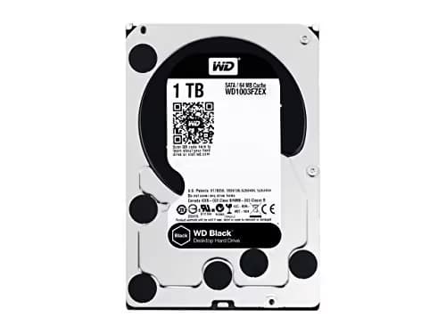 Western Digital WD_BLACK 1TB HDD 3.5" 7200RPM SATA image