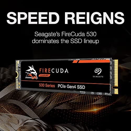 Seagate FireCuda 530 1 TB SSD M.2-2280 PCIe 4.0 X4 NVMe image