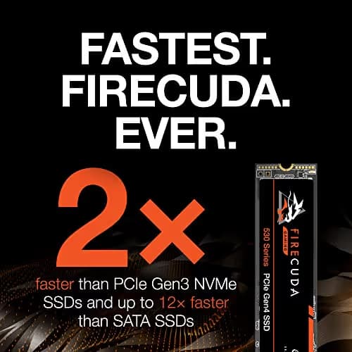 Seagate FireCuda 530 1 TB SSD M.2-2280 PCIe 4.0 X4 NVMe image