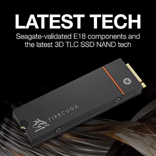 Seagate FireCuda 530 w/Heatsink 2TB SSD M.2-2280 PCIe 4.0 NVMe image