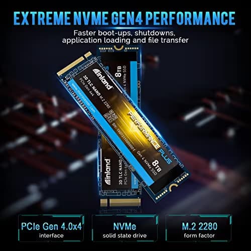 Inland Performance Plus 8TB M.2-2280 SSD PCIe 4.0 X4 NVMe image