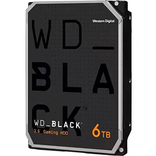 Western Digital WD_BLACK 6TB 3.5" HDD 7200RPM SATA 6.0 Gb/s main image