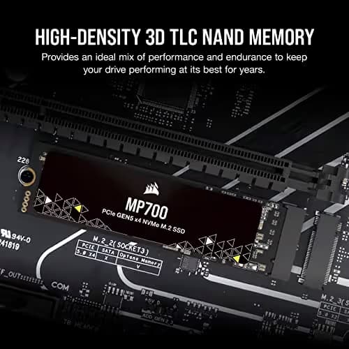 Corsair MP700 2TB SSD M.2-2280 PCIe 5.0 X4 NVMe image