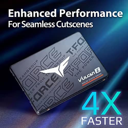 TEAMGROUP T-Force Vulcan Z 256GB SSD 2.5" SATA 6.0 Gb/s image