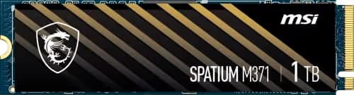 MSI SPATIUM M371 1TB SSD M.2-2280 PCIe 3.0 NVMe image