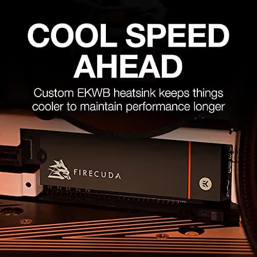 Seagate FireCuda 530 w/Heatsink 1TB SSD M.2-2280 PCIe 4.0 x4 NVMe image