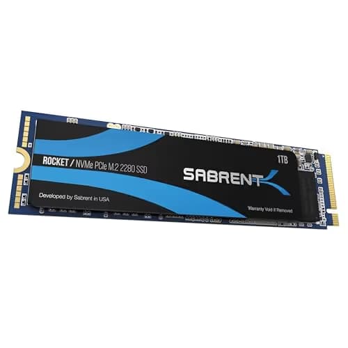 Sabrent Rocket 1TB SSD M.2-2280 PCIe 3.0 X4 NVMe image