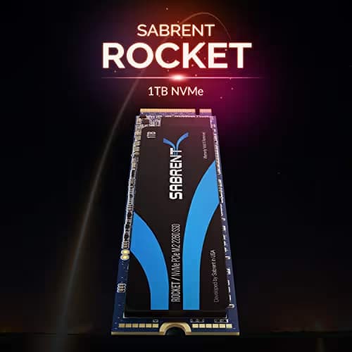 Sabrent Rocket 1TB SSD M.2-2280 PCIe 3.0 X4 NVMe image