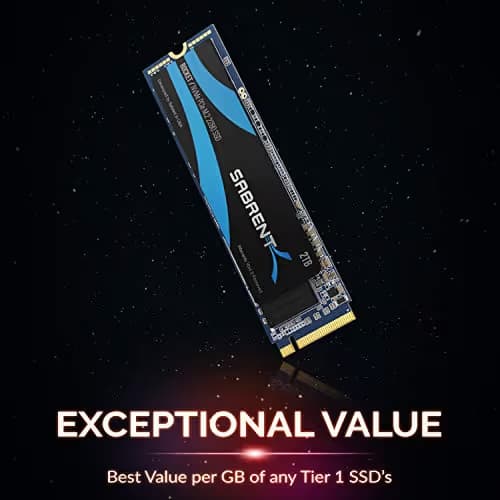 Sabrent Rocket 2TB M.2-2280 SSD PCIe 3.0 X4 NVMe image