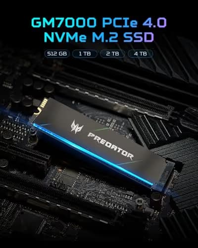 Acer Predator GM7000 2TB SSD M.2 PCIe 4.0 NVMe image