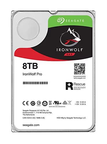 Seagate IronWolf Pro 8TB HDD 7200RPM 3.5" SATA Internal main image