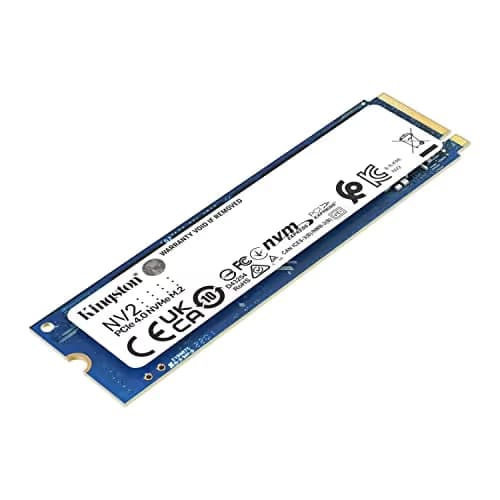 Kingston NV2 500GB M.2-2280 SSD PCIe 4.0 x4 NVMe image