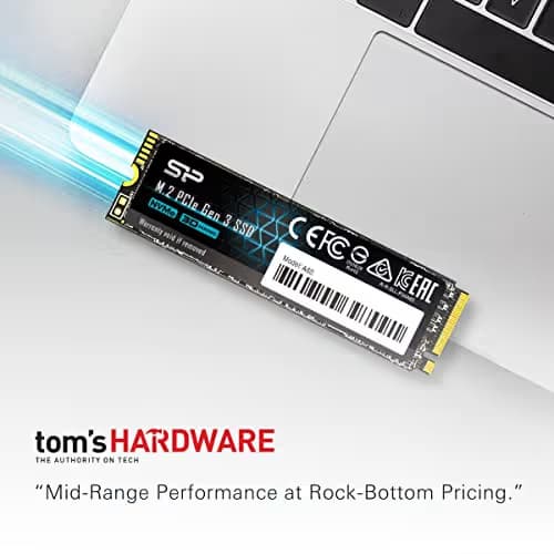 Silicon Power P34A60 256GB SSD M.2-2280 PCIe 3.0 X4 NVMe image