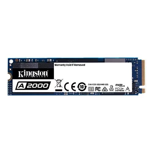 Kingston A2000 500GB M.2-2280 SSD PCIe 3.0 X4 NVMe main image