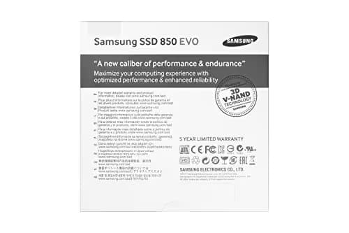Samsung 850 Evo 1TB SSD 2.5" SATA 6.0 Gb/s image