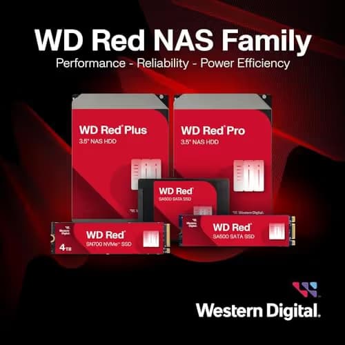 Western Digital Red Pro 18TB 3.5" HDD 7200RPM SATA 6.0 Gb/s image