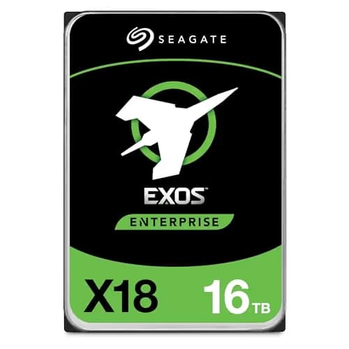 Seagate Exos X18 16TB 3.5" HDD 7200RPM SATA image