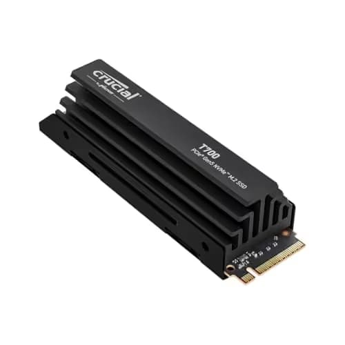 Crucial T700 W/Heatsink 4TB M.2 SSD PCIe 5.0 NVMe main image
