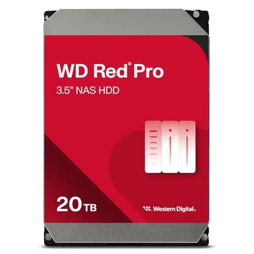 Western Digital Red Pro 20TB HDD 3.5" 7200RPM SATA main image