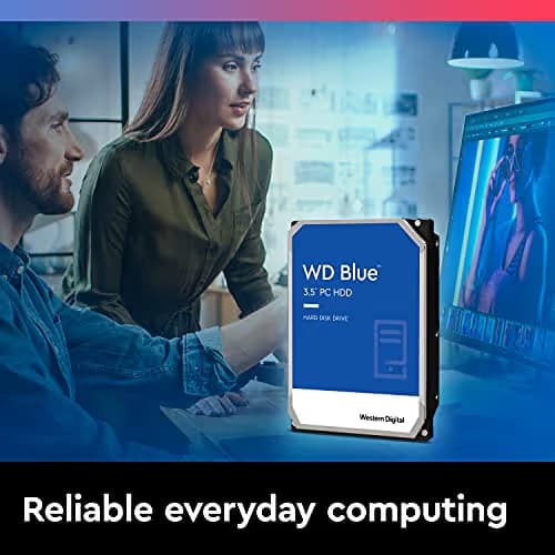 Western Digital Blue 6TB HDD 3.5" 5400RPM SATA 6.0 Gb/s Internal image