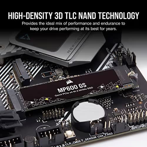 Corsair MP600 GS 1TB SSD M.2-2280 PCIe 4.0 x4 NVMe image