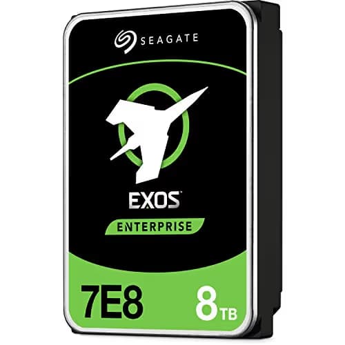 Seagate EXOS Enterprise 8TB HDD 7200RPM 3.5" SATA image