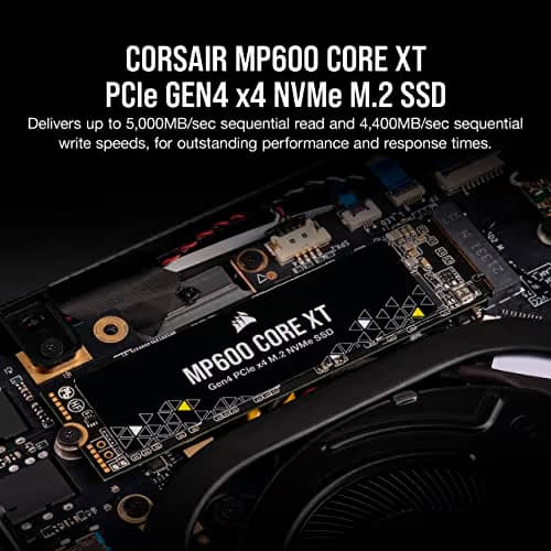 Corsair MP600 CORE XT 2TB SSD M.2 PCIe 4.0 NVMe image