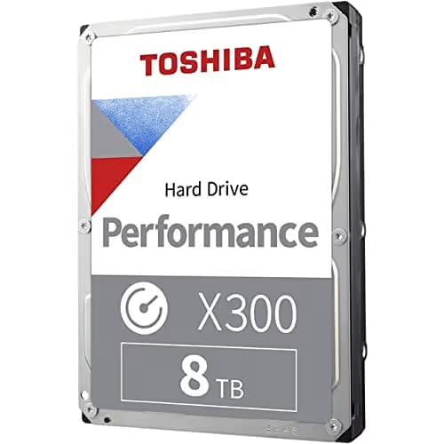 Toshiba X300 8TB 3.5" HDD 7200RPM SATA image