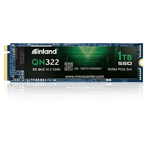 Inland QN322 1TB M.2-2280 SSD PCIe 3.0 X4 NVMe image