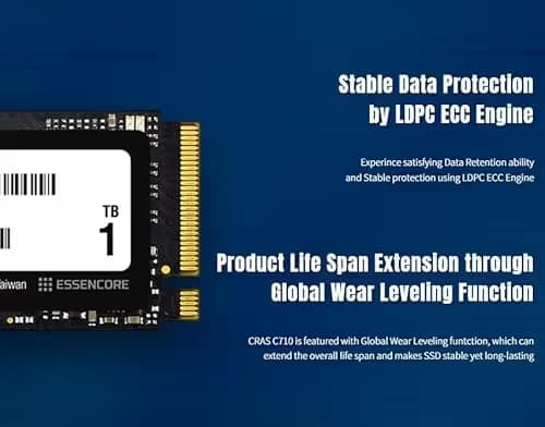 Klevv CRAS C710 512GB SSD M.2-2280 PCIe 3.0 NVMe image