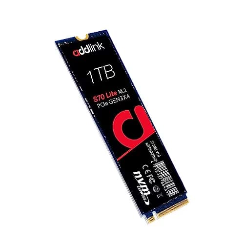 Addlink S70 1TB M.2-2280 SSD PCIe 3.0 X4 NVMe image