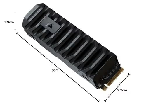 Corsair MP600 PRO XT 1TB M.2 SSD PCIe 4.0 NVMe image