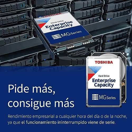 Toshiba MG08 16TB HDD 3.5" 7200RPM SATA image